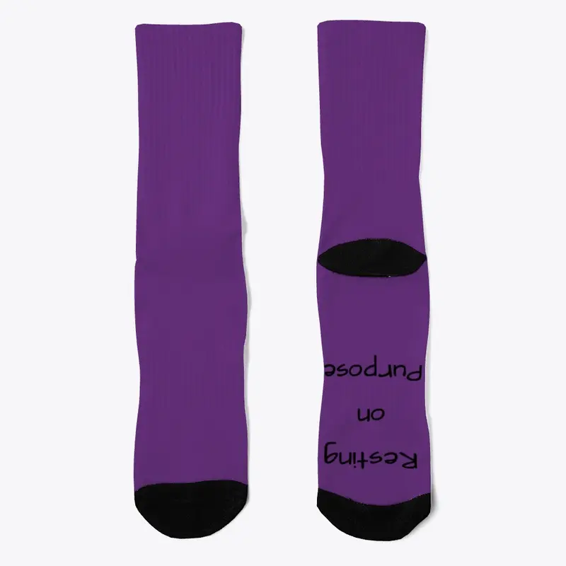 Resting on Purpose Socks